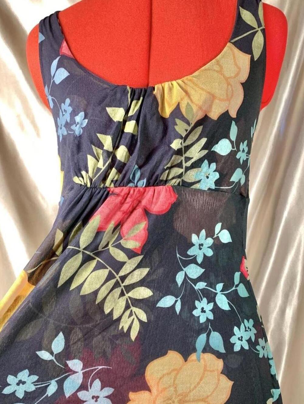 Sweet pea retro hippie boho mesh blouse!